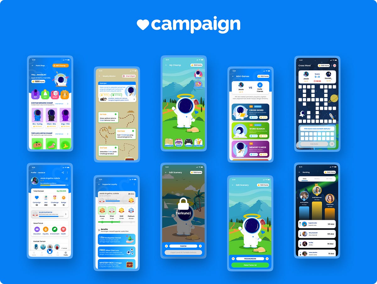 UX Case Study : Gamification Feature For Campaign | by Febryan Hary ...
