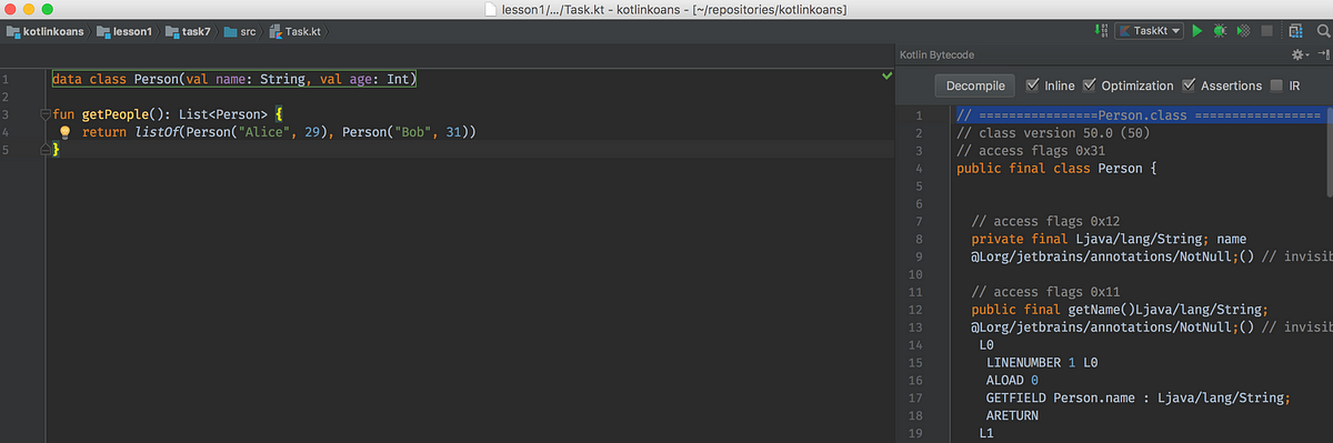 Tip: How to show Java equivalent for Kotlin code | by Svyatoslav ...