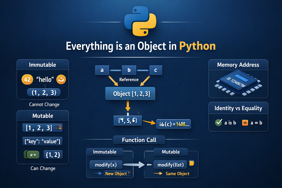 Understanding Objects in Python: Identity, Mutability, and Memory | by ...