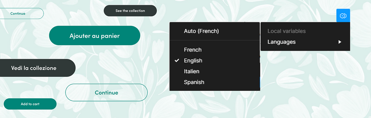 One design — multiple languages. Designing for Interflora involves ...