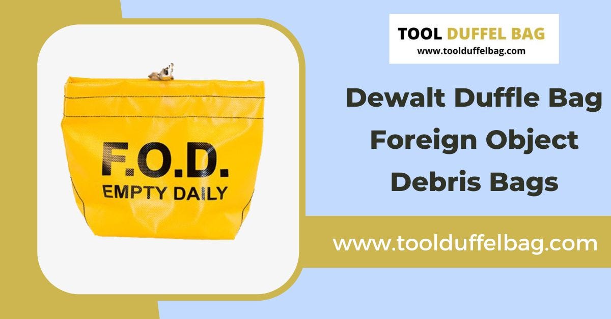 Dewalt duffle bag deals