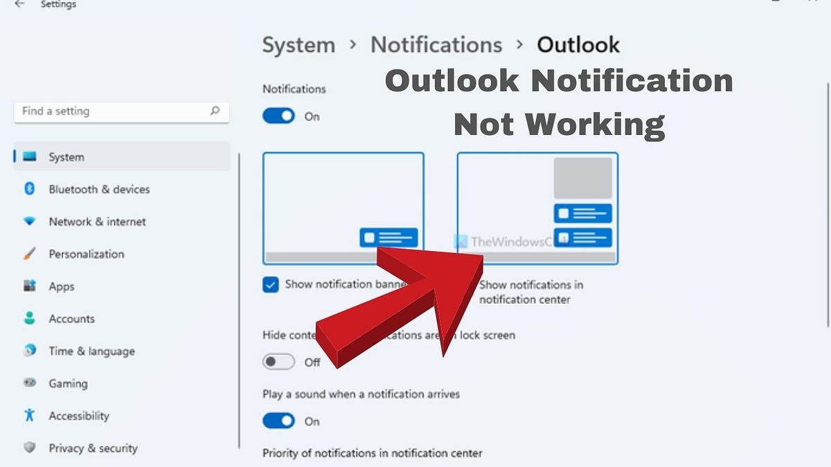 Why Are My Outlook Notifications Not Working by Chris Woakes Medium
