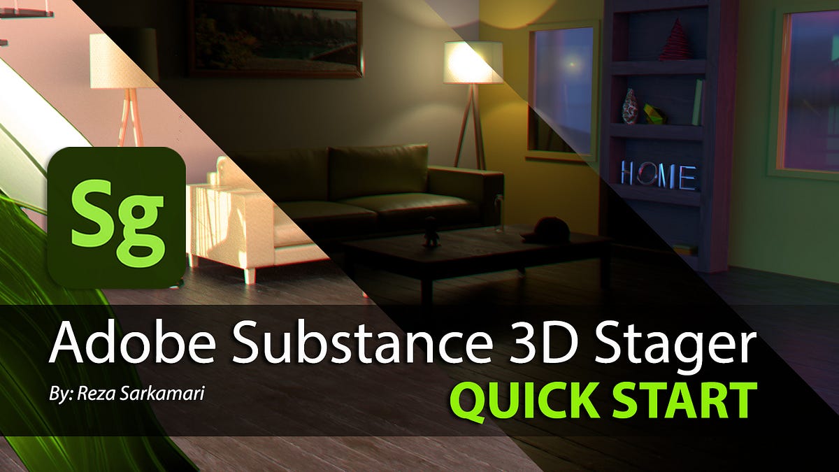 Quick Start Adobe Substance 3D Stager Sarkamari Medium