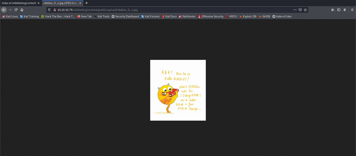 Nibbles HTB Writeup. Hi everyone, this is my writeup for box… by