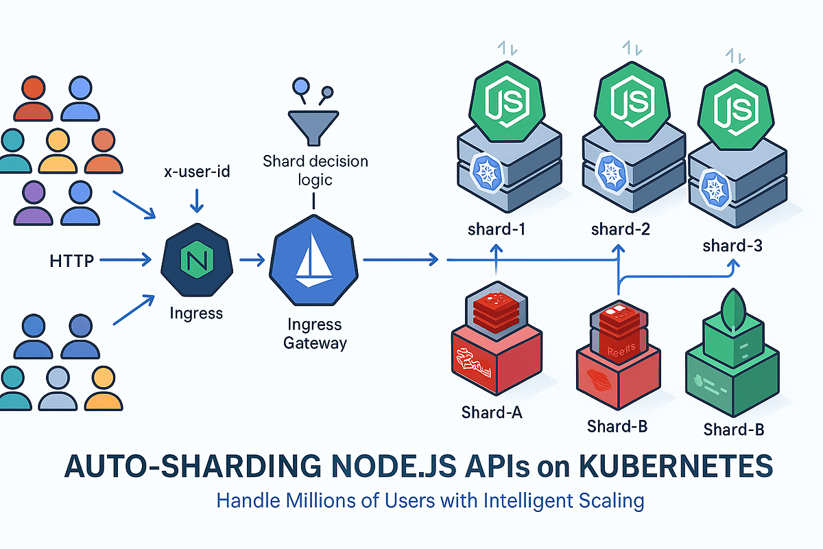 Scaling Node.js APIs with Auto-Sharding on Kubernetes | by Bhagya Rana ...