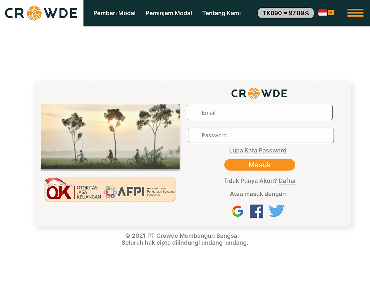 UI/UX Case Study — UI/UX for Crowde | by Tiginchaerul | Medium