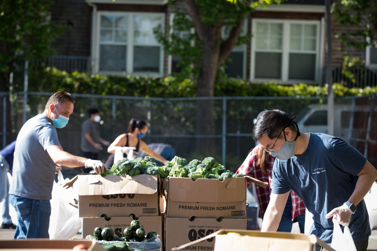 Image of: Pandemic Food Pantry Pop-Ups in San Francisco