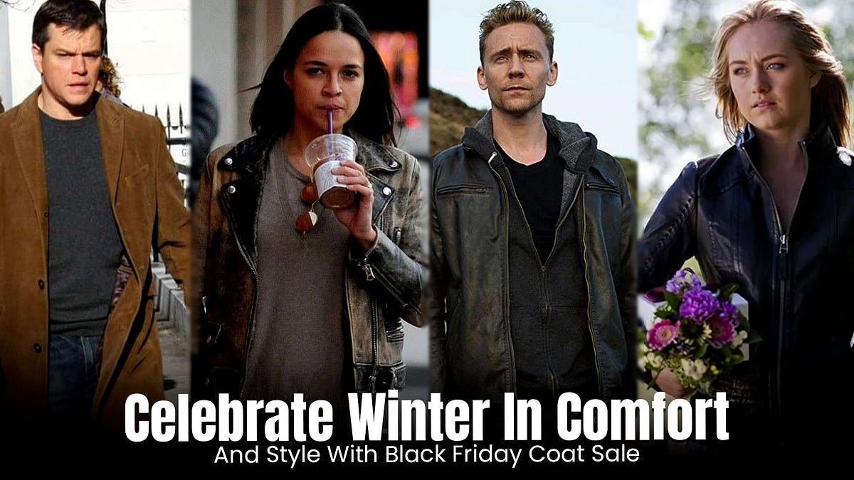 Celebrate Winter In Comfort And Style With Black Friday Coat Sale by