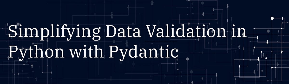 Why Data Validation Matters ?. Whenever we write code that takes user ...