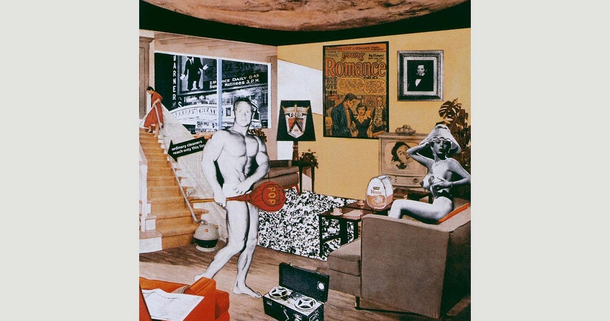 Richard Hamilton Collage Modernised to fit today’s society by Keran