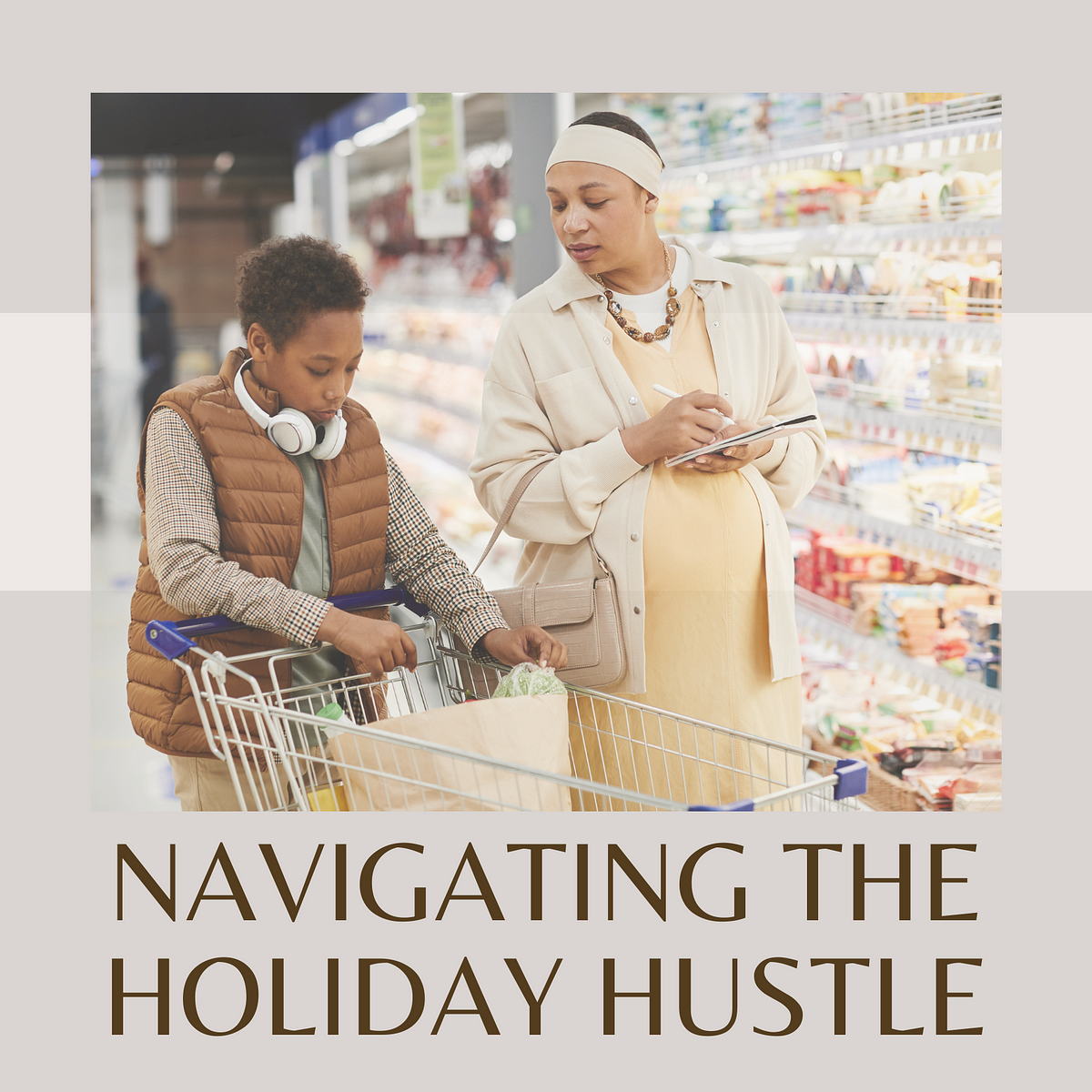 Navigating the Holiday Hustle: Mindful Pauses for Busy Women  by 