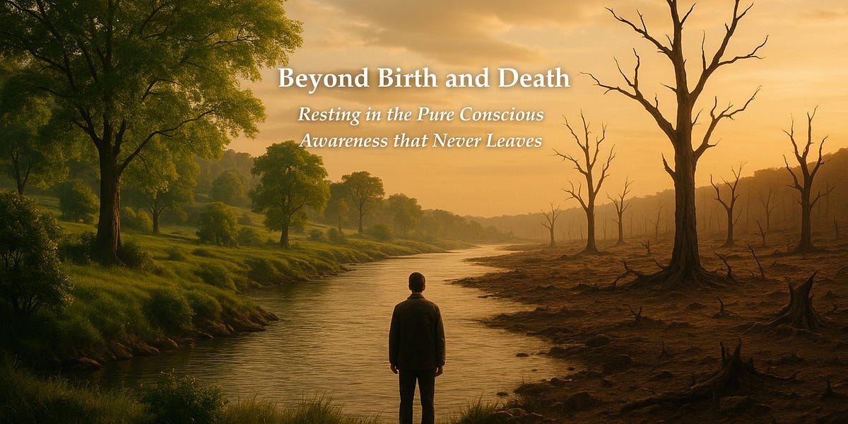 Beyond Birth and Death — Resting in the Pure Conscious Awareness that ...