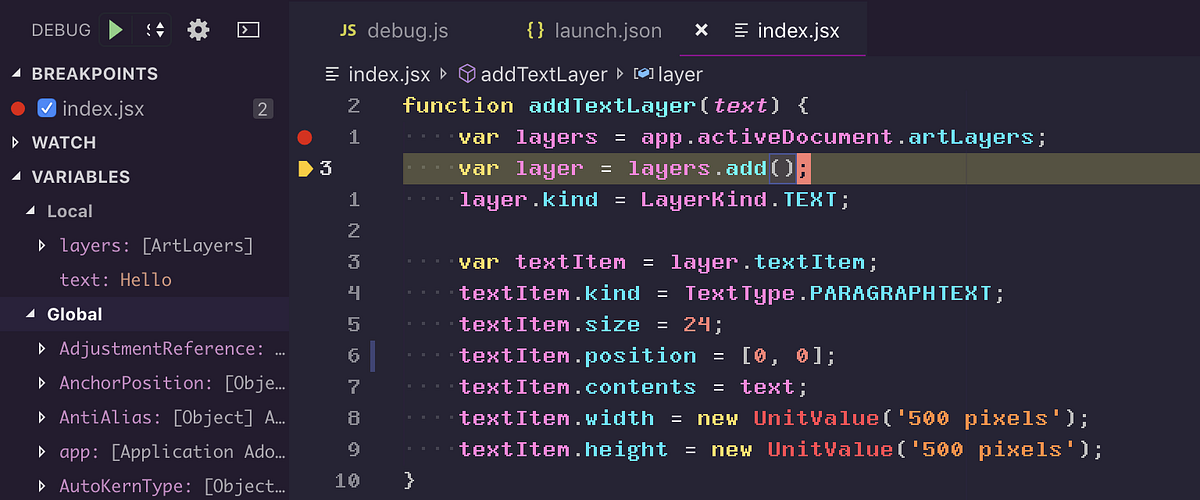 ExtendScript Debugger 1.1.0 Released