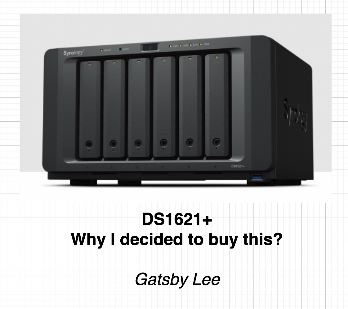 Synology DS 1621+: finally I decided to buy one | by Life-is
