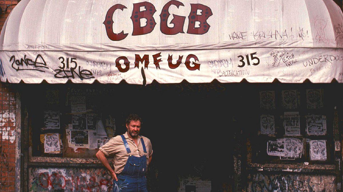 Sebuah Cerita Dari CBGB OMFUG, Bar Usang Yang Melahirkan Punk Di New ...