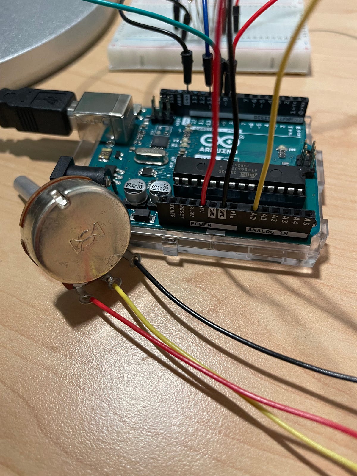 Lab 3 — Sensing Potentiometer. Building on previous work with PWM that