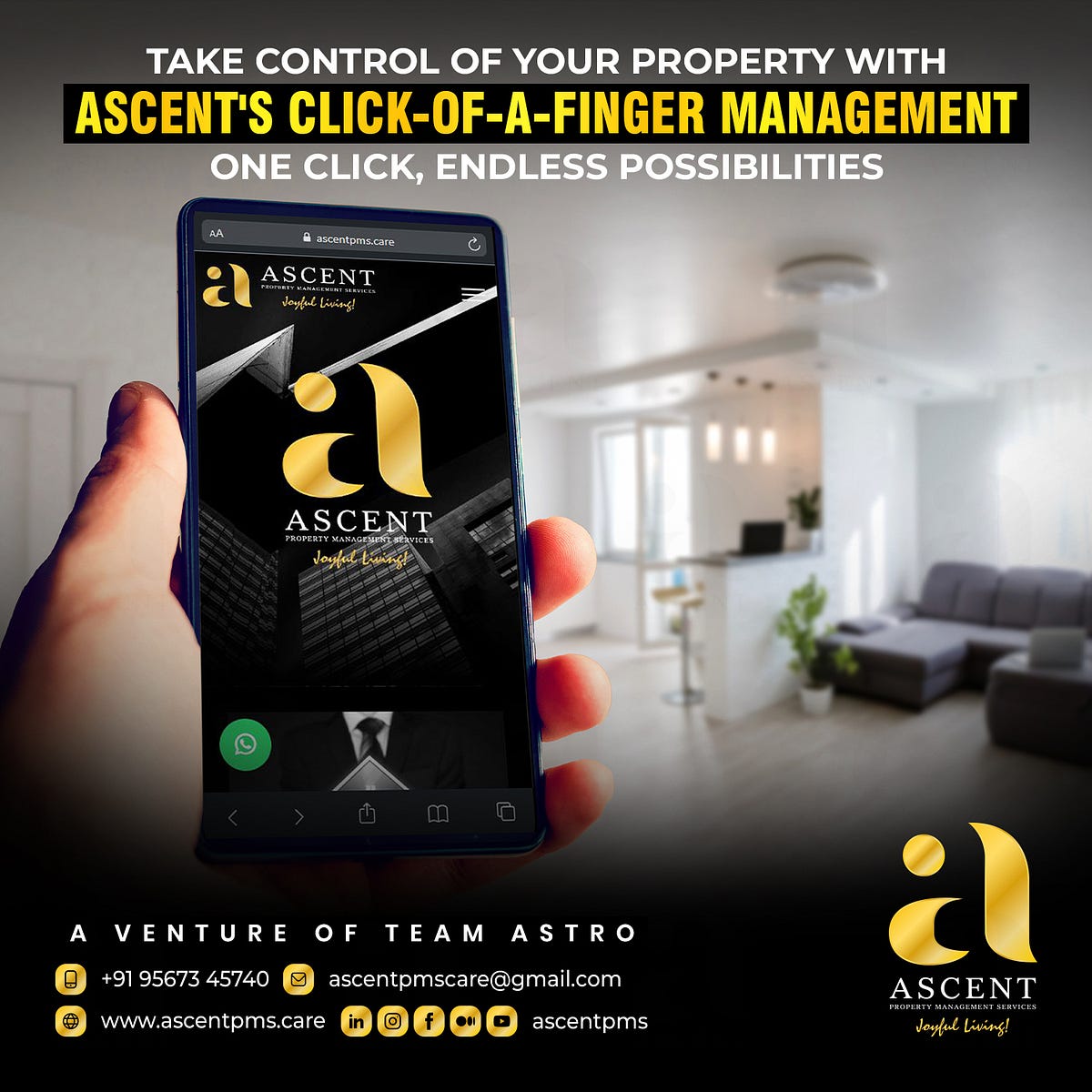 Take Control of Your Property with Ascent’s ClickofaFinger