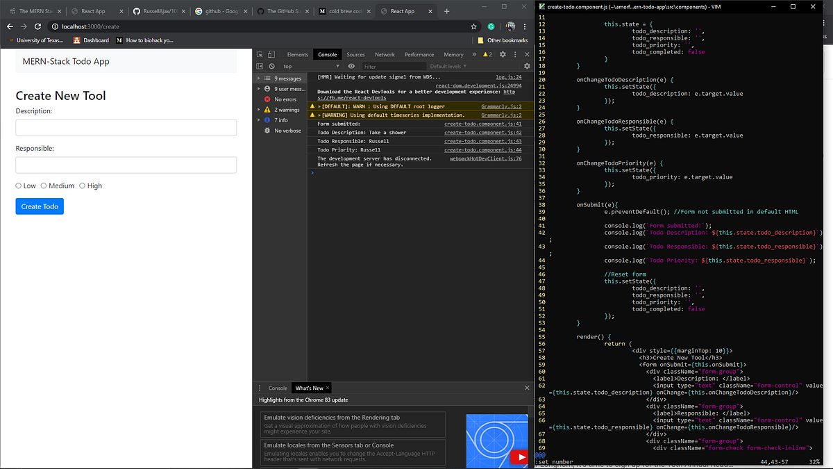 #100DaysOfCode Day 32: Front-End Work Using React.Js | by Richard ...