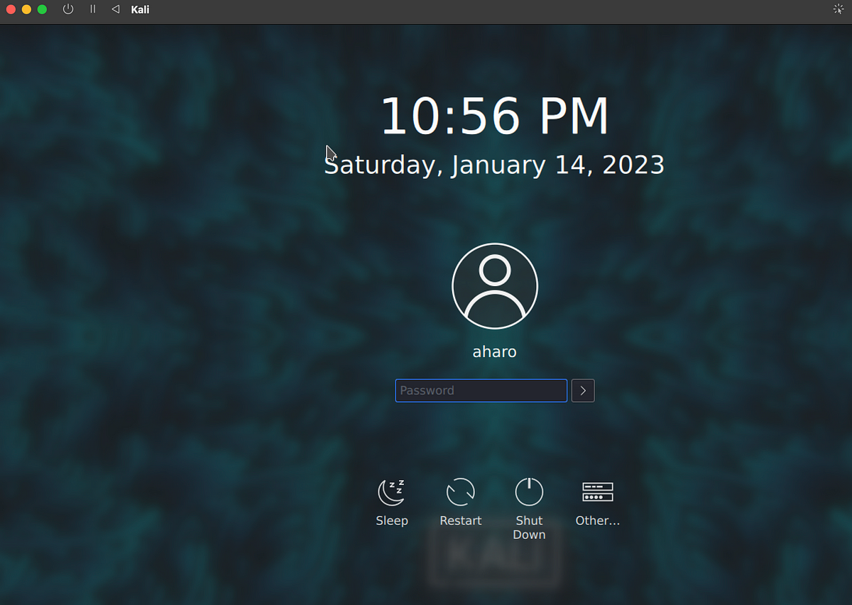 Black Screen while installing Kali Linux on Macs M1 & M2 through UTM | by  Alan Andres Haro | Medium