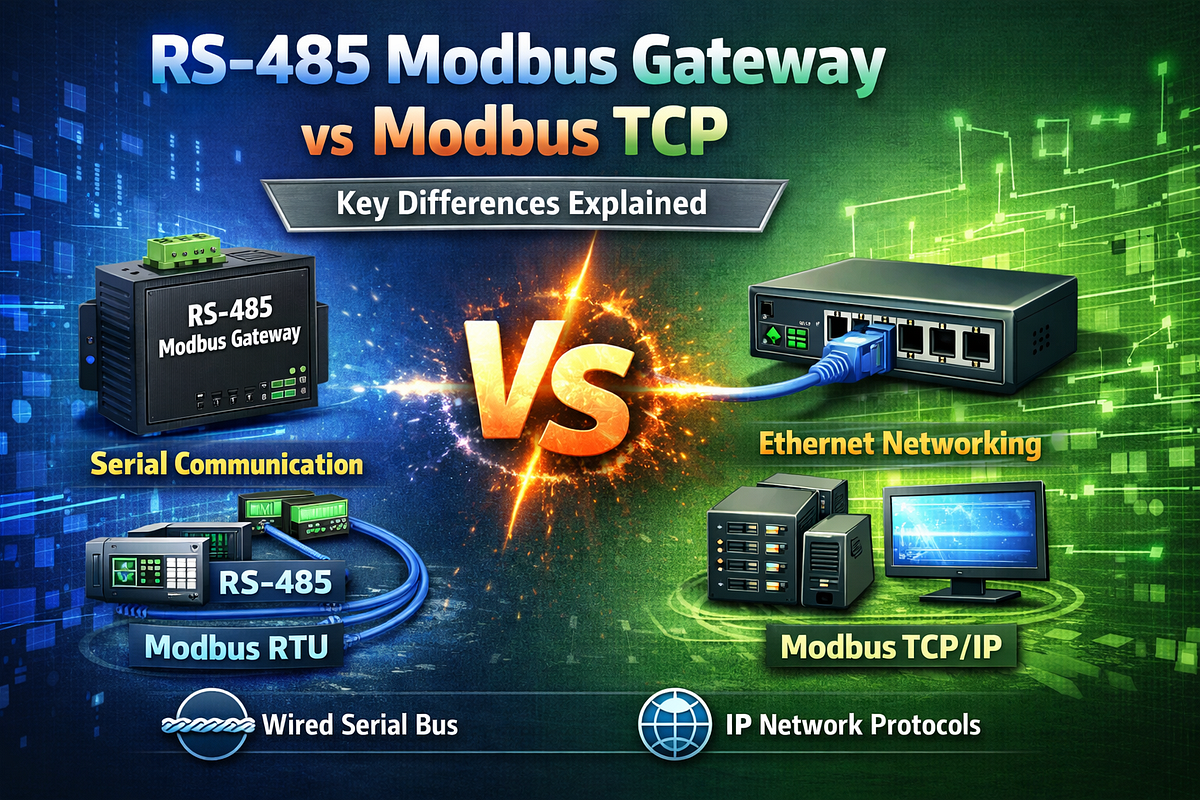 RS-485 Modbus Gateway vs Modbus TCP: Key Differences | by Gourav Sapra ...