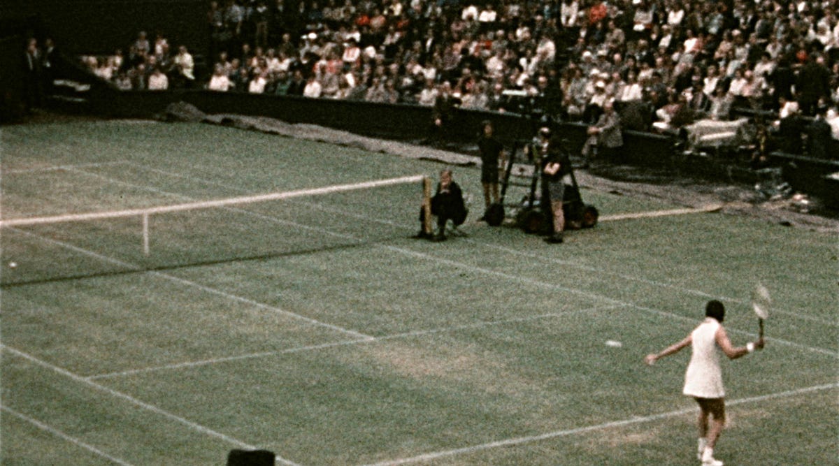 Rose-tinted Wimbledon. A charming reflection on a UK… | by Banton ...
