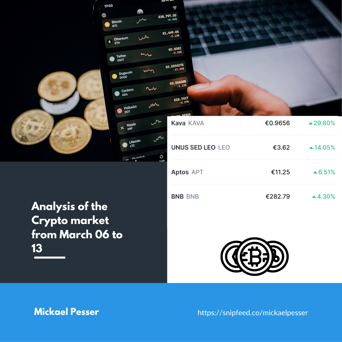 🚨📈 Analysis of the crypto market from March 06 to 13 📉🚨 - Mickael ...