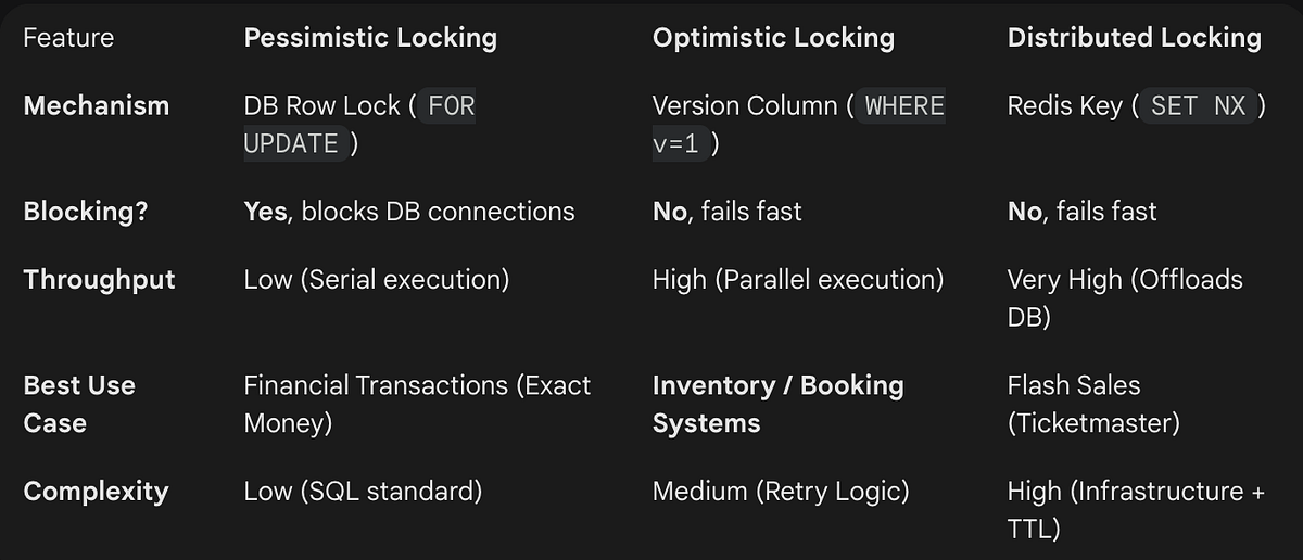 Locking. Here is an in-depth breakdown of the… | by Pratik Kr | Jan ...