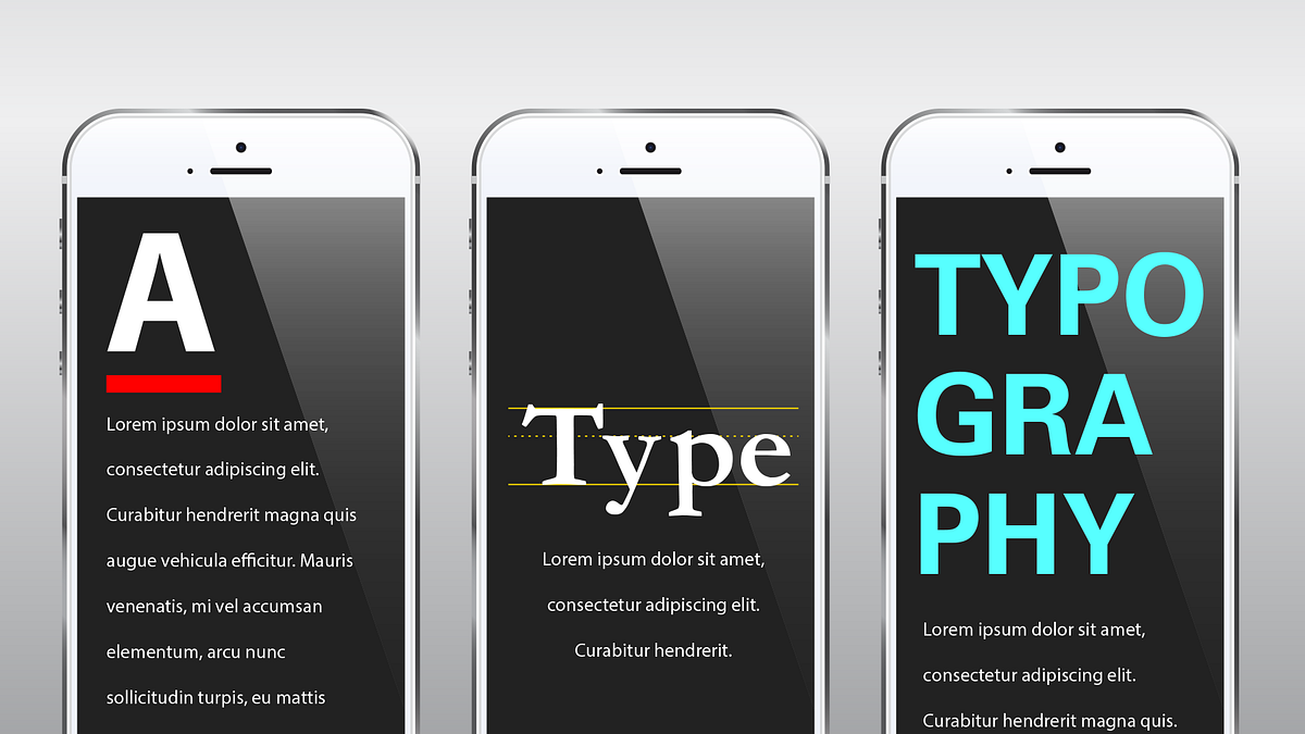 XD Essentials: Typography in Mobile Apps | by Adobe Creative Cloud |  Thinking Design | Medium