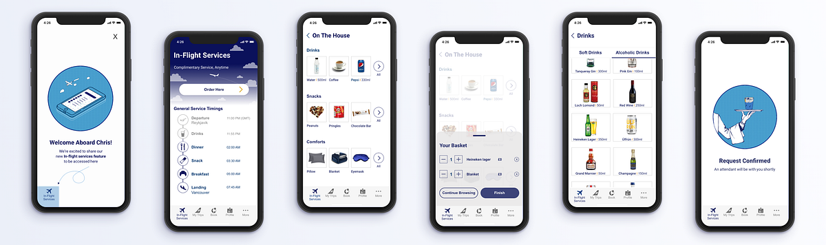 Designing a better flight experience — a UX/UI case study ️ | by Rohan ...