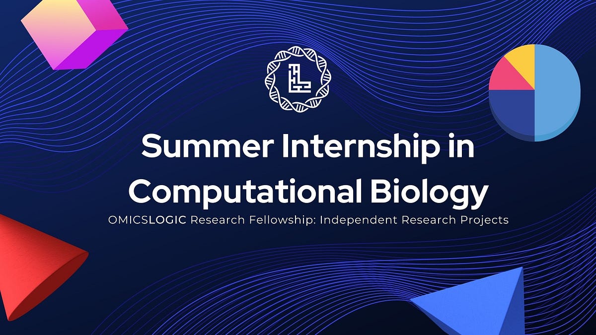 Summer Internship in Computational Biology — Omics Logic Research