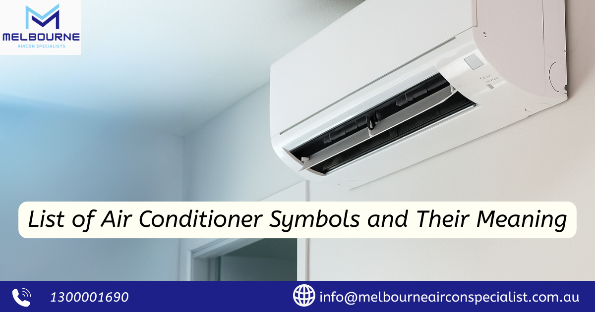 List of Air Conditioner Symbols and Their Meanings