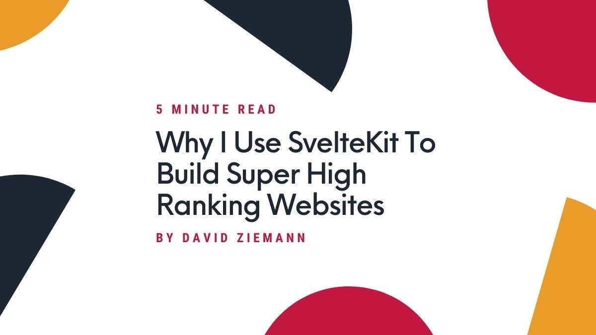 Using SvelteKit to build a Community Ranking Ladder