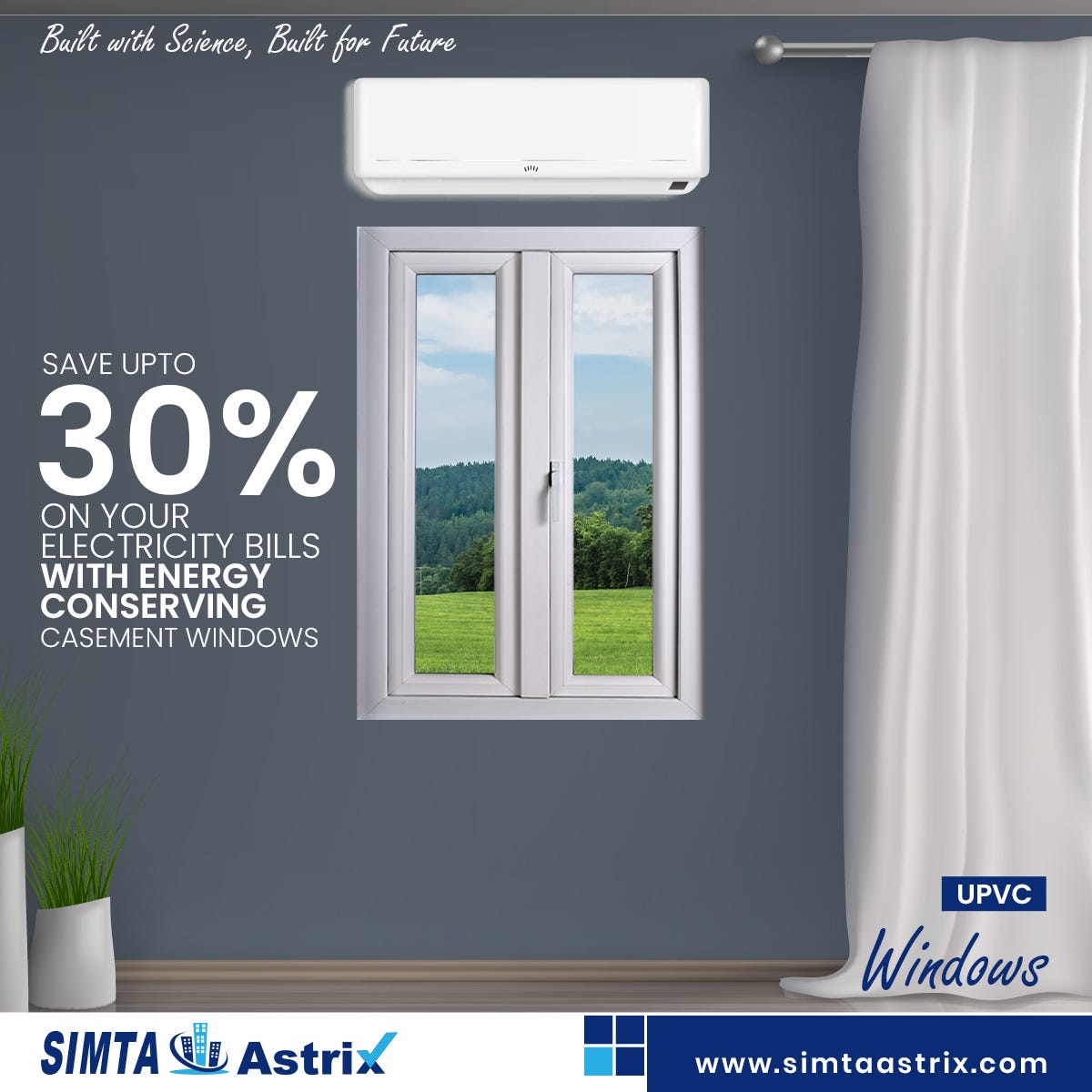 UPVC windows manufacturers simta astrix Medium