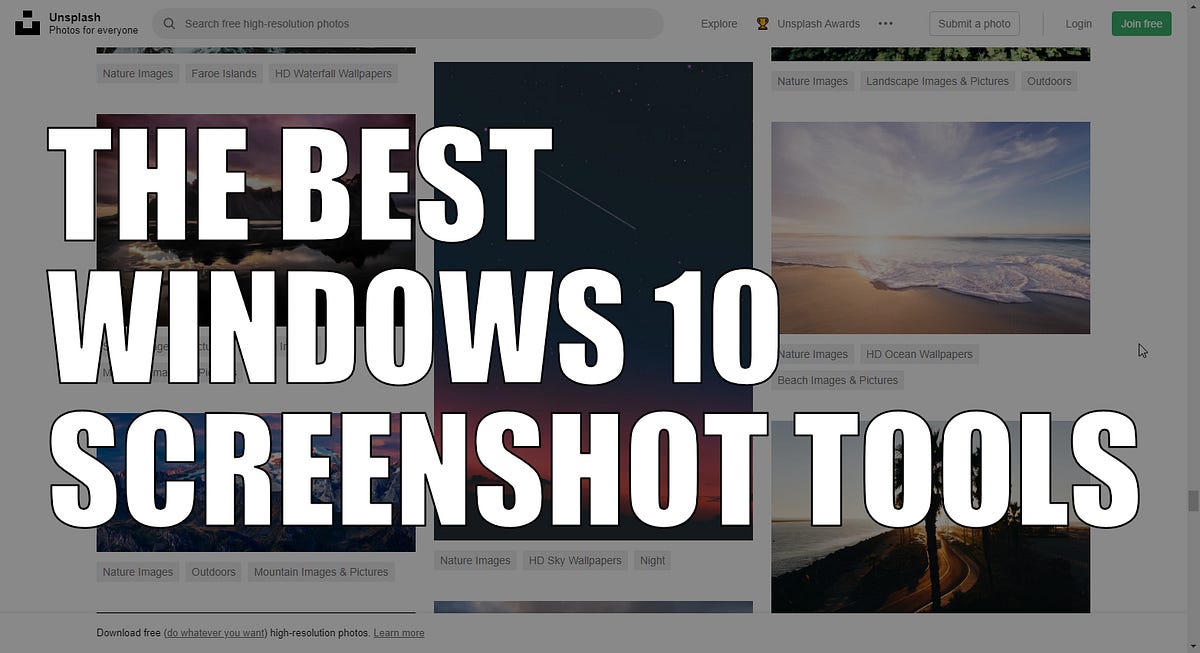 The Best Screenshot Tools For Windows 10 by Logan Land Legacybeta