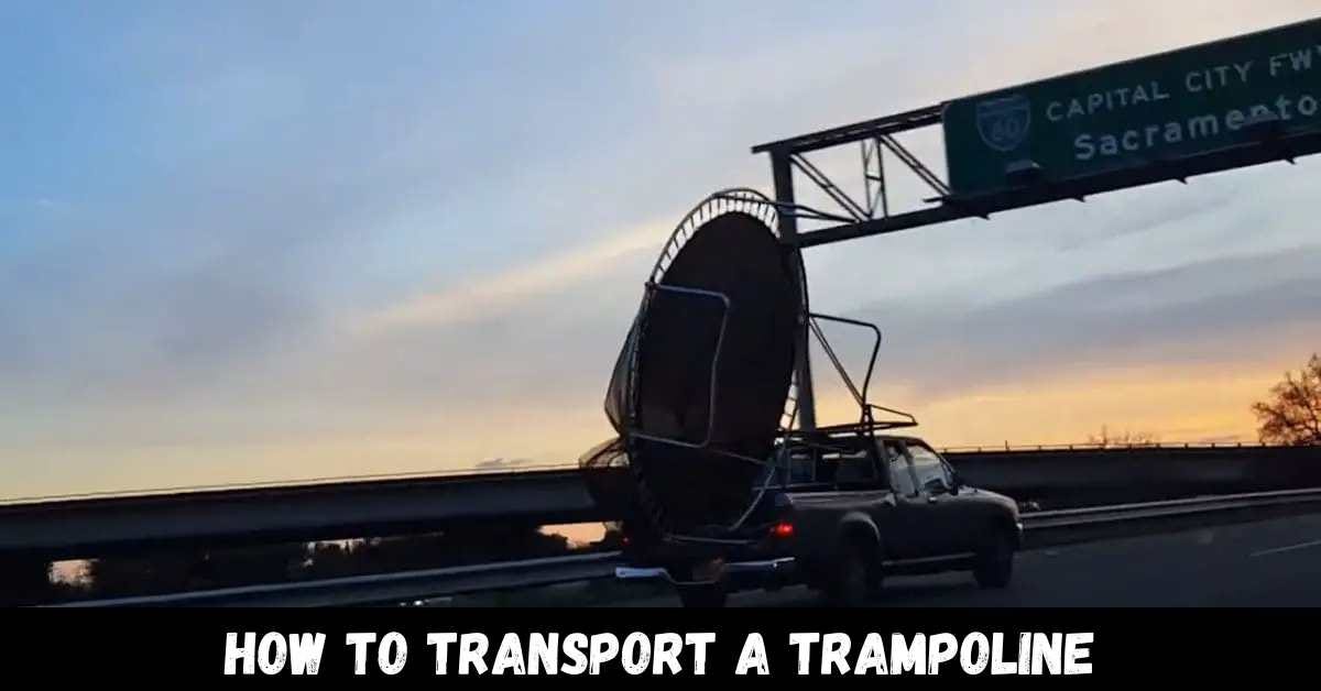 How To Transport Trampoline Without Disassembly? Trampoline Mind Medium
