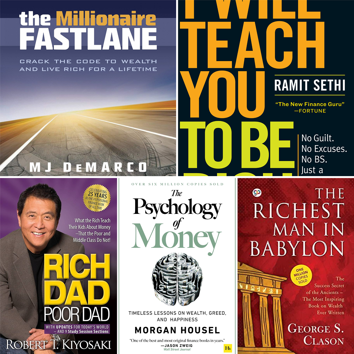 5 Books to Develop Financial Literacy and Build Strong Money Foundation ...
