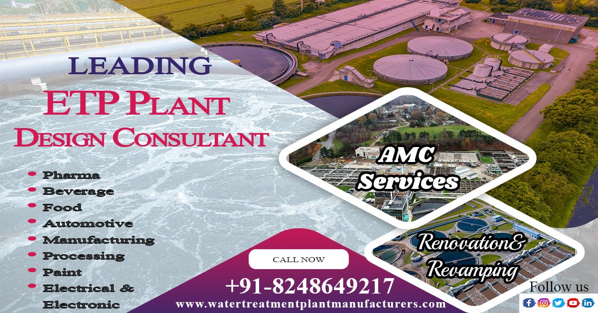 Best Effluent Treatment Plant Manufacturers in Mysore