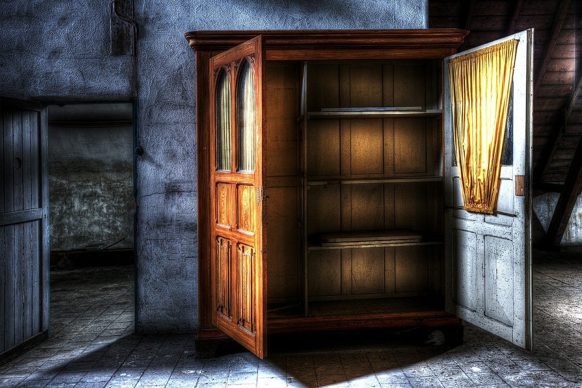 What Does it Feel like Cleaning out your Emotional Closet? | by Dave