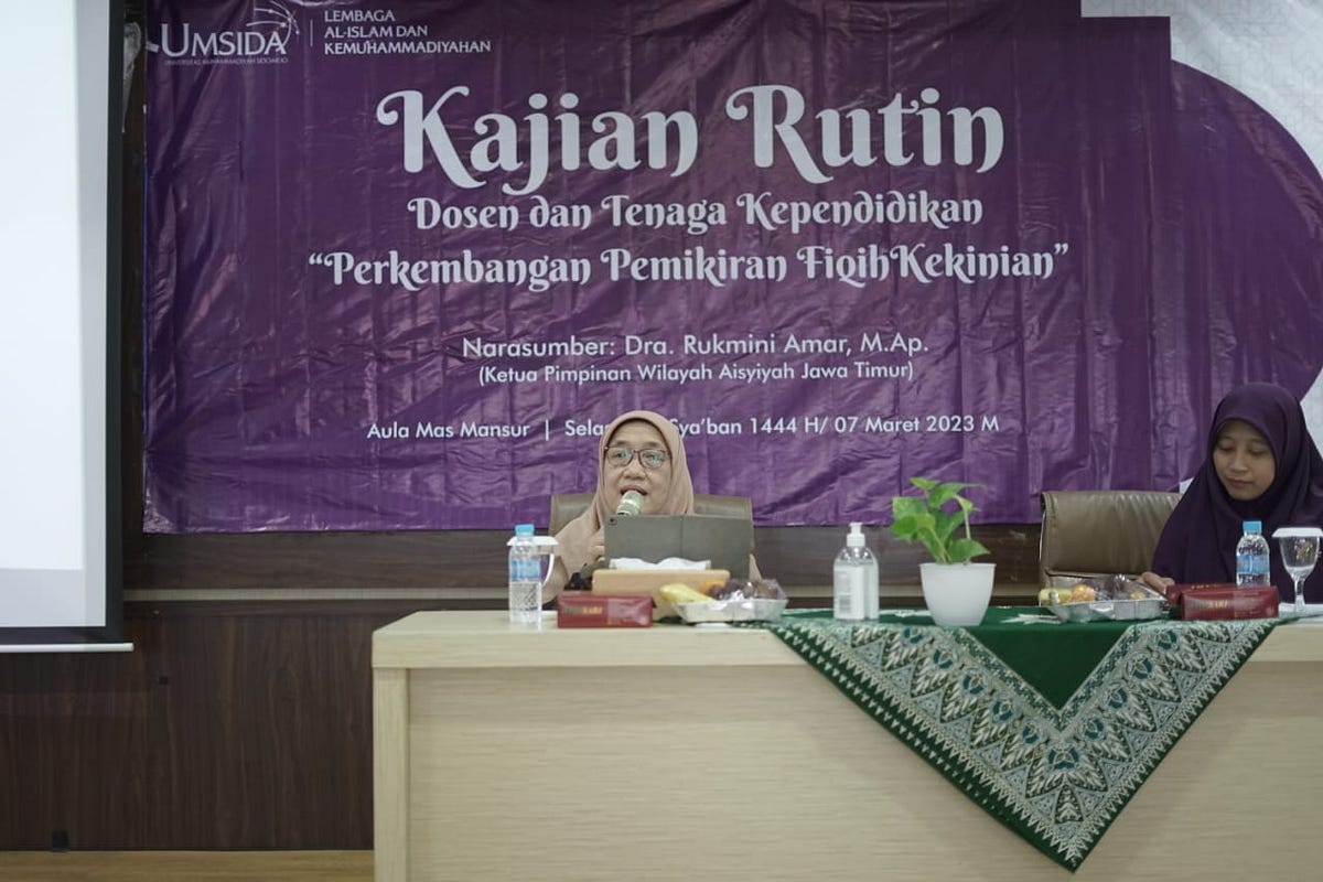 Fikih Kekinian Dibahas Lengkap Dalam Kajian Rutin Umsida | By Umsida ...