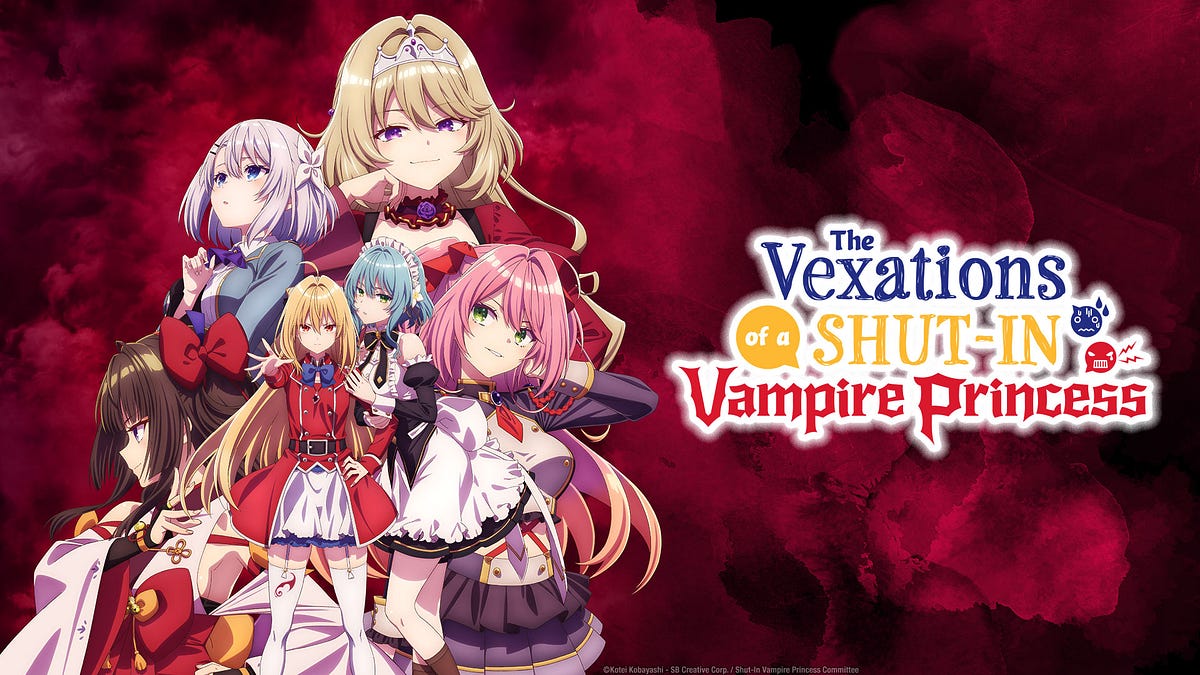 Meet Komari the vampire Waifu who despises blood | The vexations of a Shut-in Vampire princess