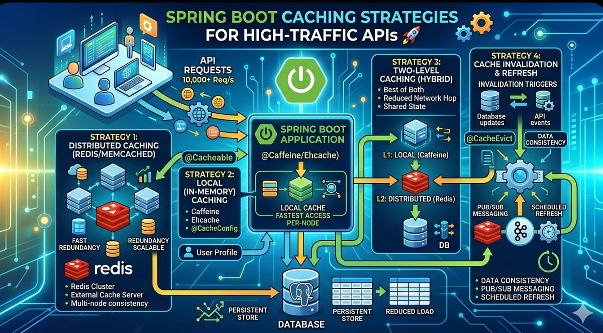 🚀 Spring Boot Caching Strategies for High-Traffic APIs | by Dolly | Mar ...