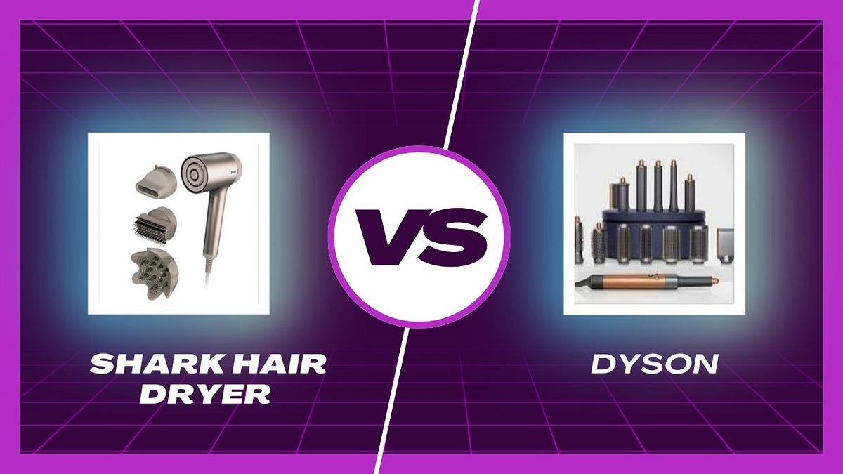Shark Hair Dryer vs Dyson Discover Your Royal Blowout Partner Medium
