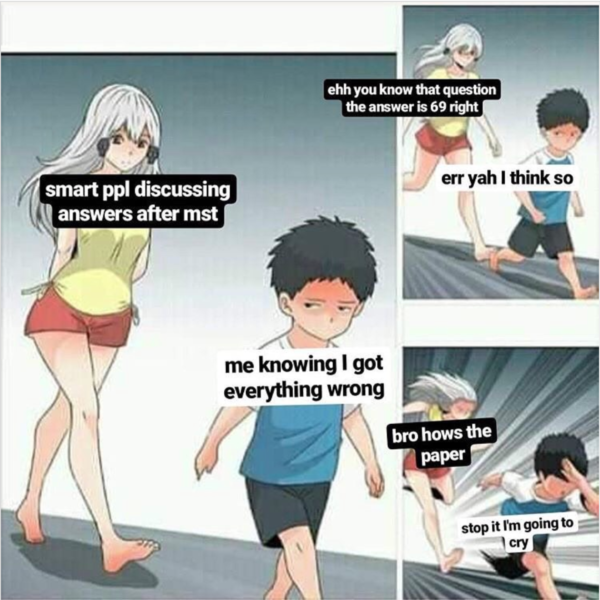 My Pet Peeve 6 People Comparing Answers with Each Other after a Test