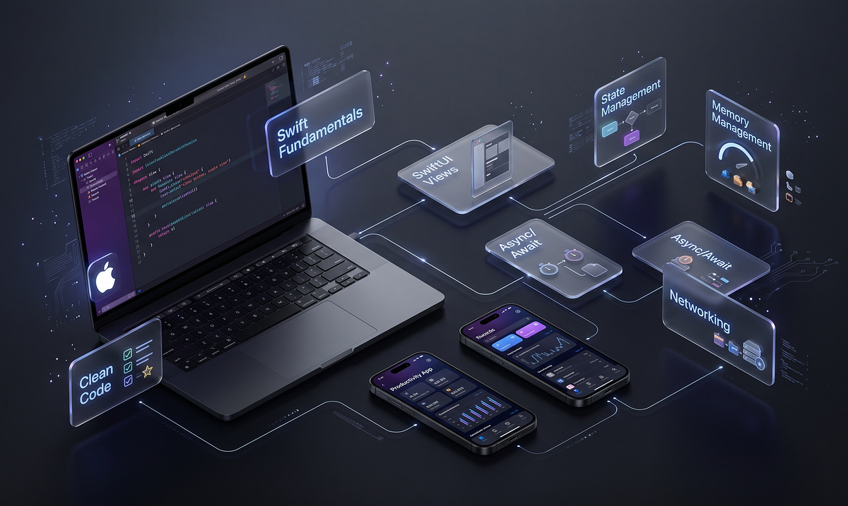 Complete iOS Developer Roadmap 2026 — Swift, SwiftUI, UIKit & System ...
