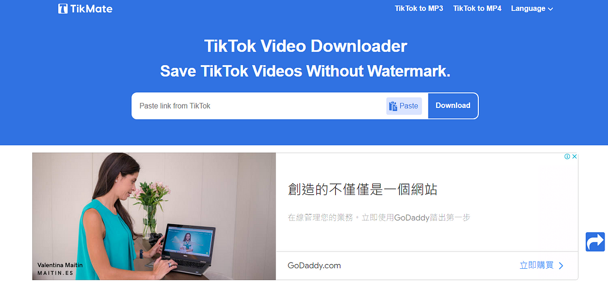 Free TikTok Downloader without Watermark – Download Video TikTok MP4 and MP3  online