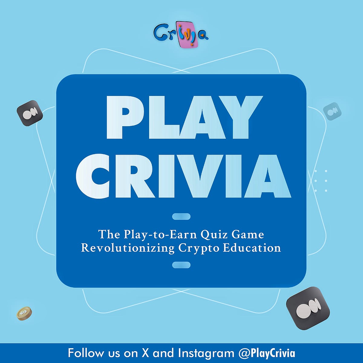 Play Crivia: The Play-to-Earn Quiz Game Revolutionizing Crypto Education |  by PLAY CRIVIA | Medium