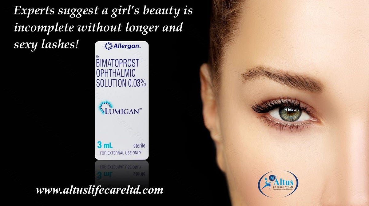Lumigan Ophthalmic Solution The Key to Showstopping Eyelashes by