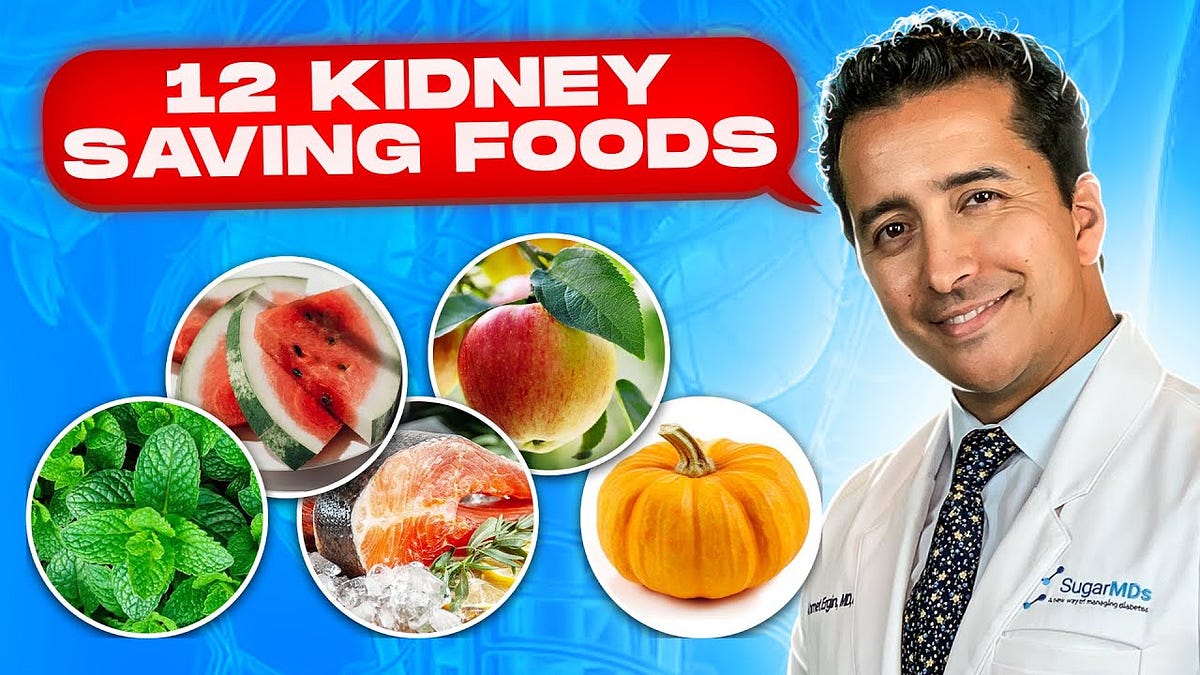 12 Foods To REVERSE Kidney Damage (Most Of You Have It But Not Know