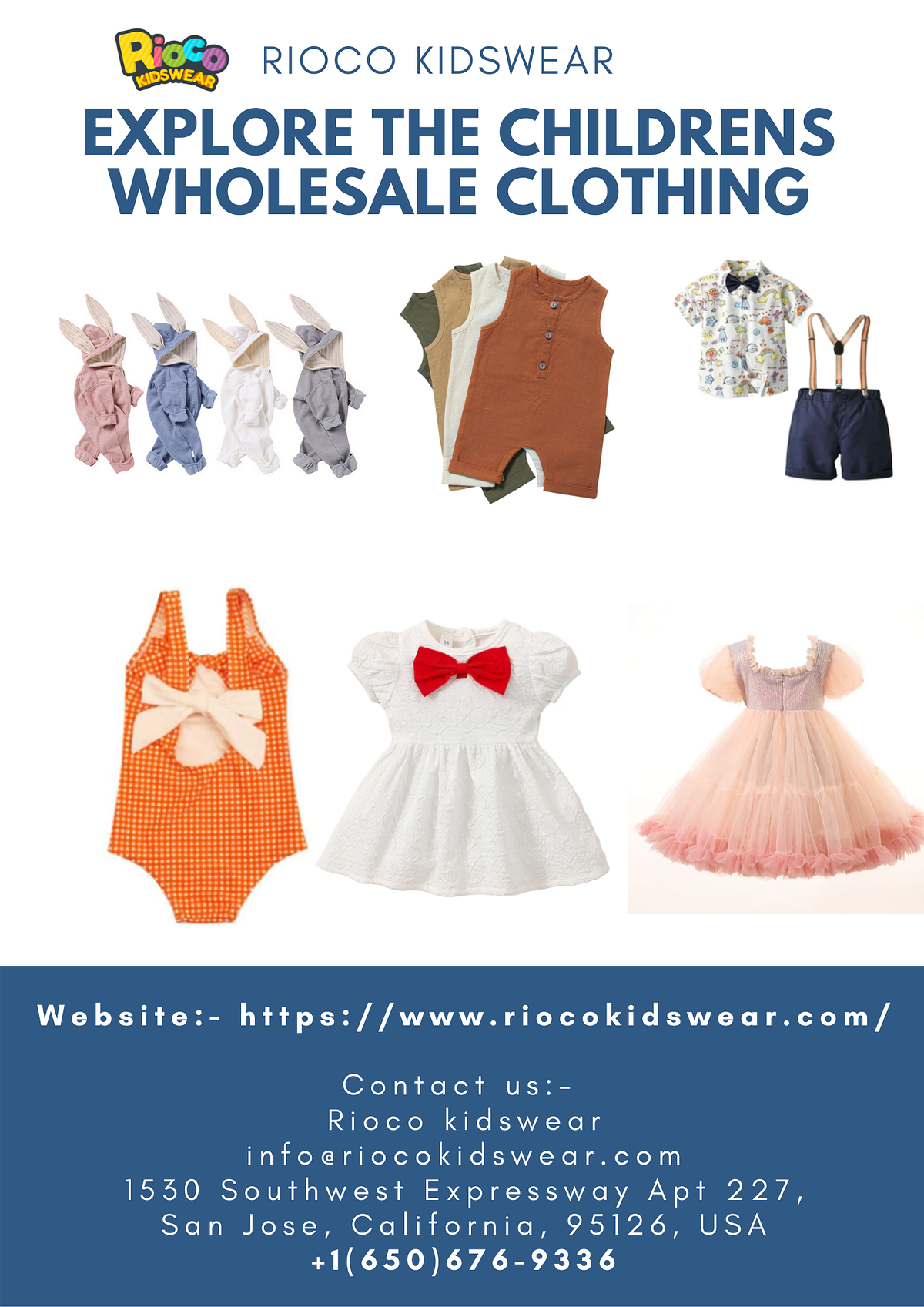 Explore the childrens wholesale clothing Riocokidswear Medium