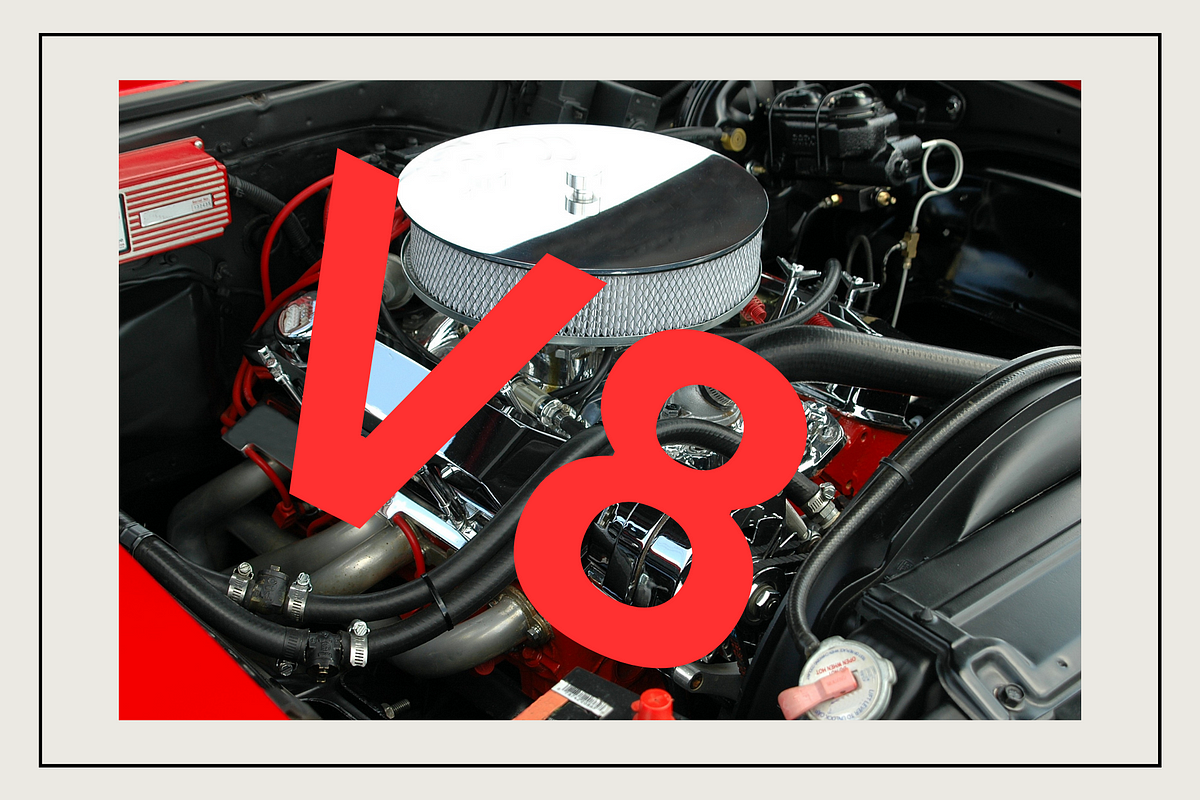Is this a Lamborghini V12 engine? No, it’s a JavaScript V8 engine. | by ...
